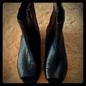 Tsubo Peep Toe Booties